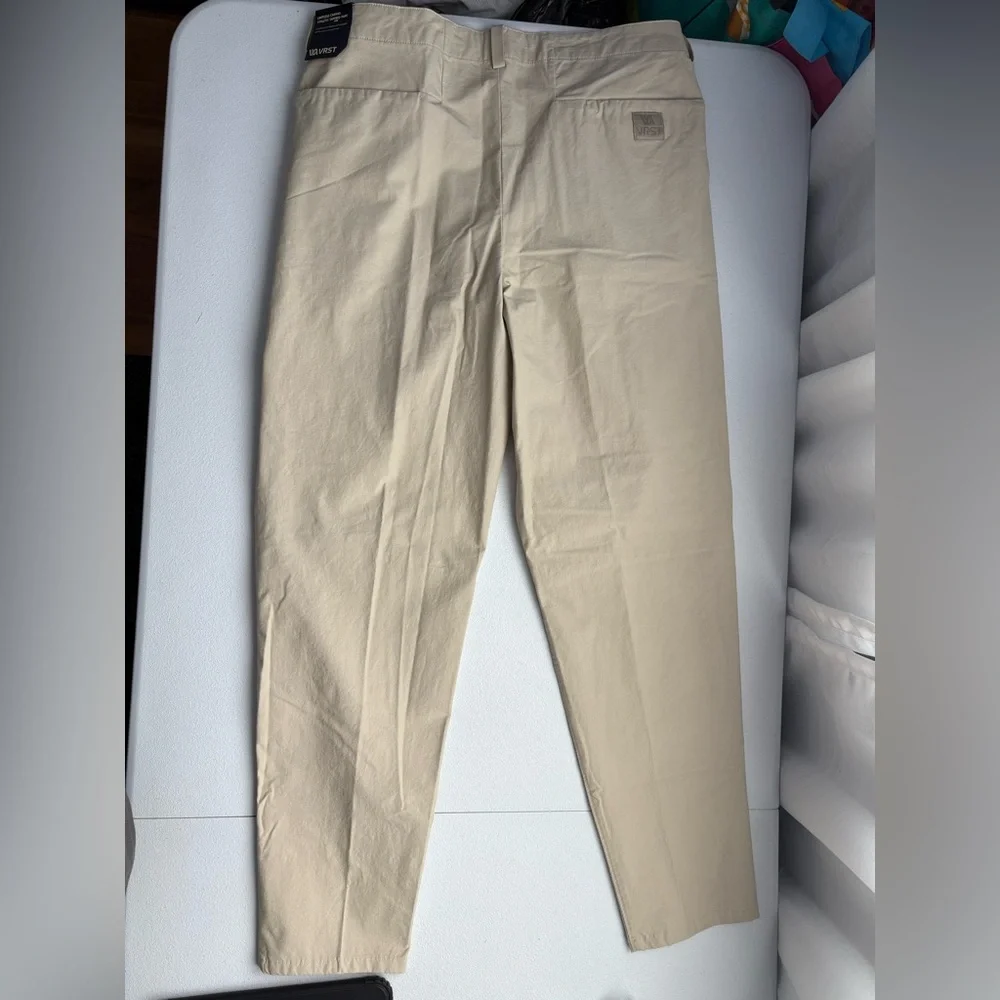 Men's Beige VRST Athletic Tapered Pant‎